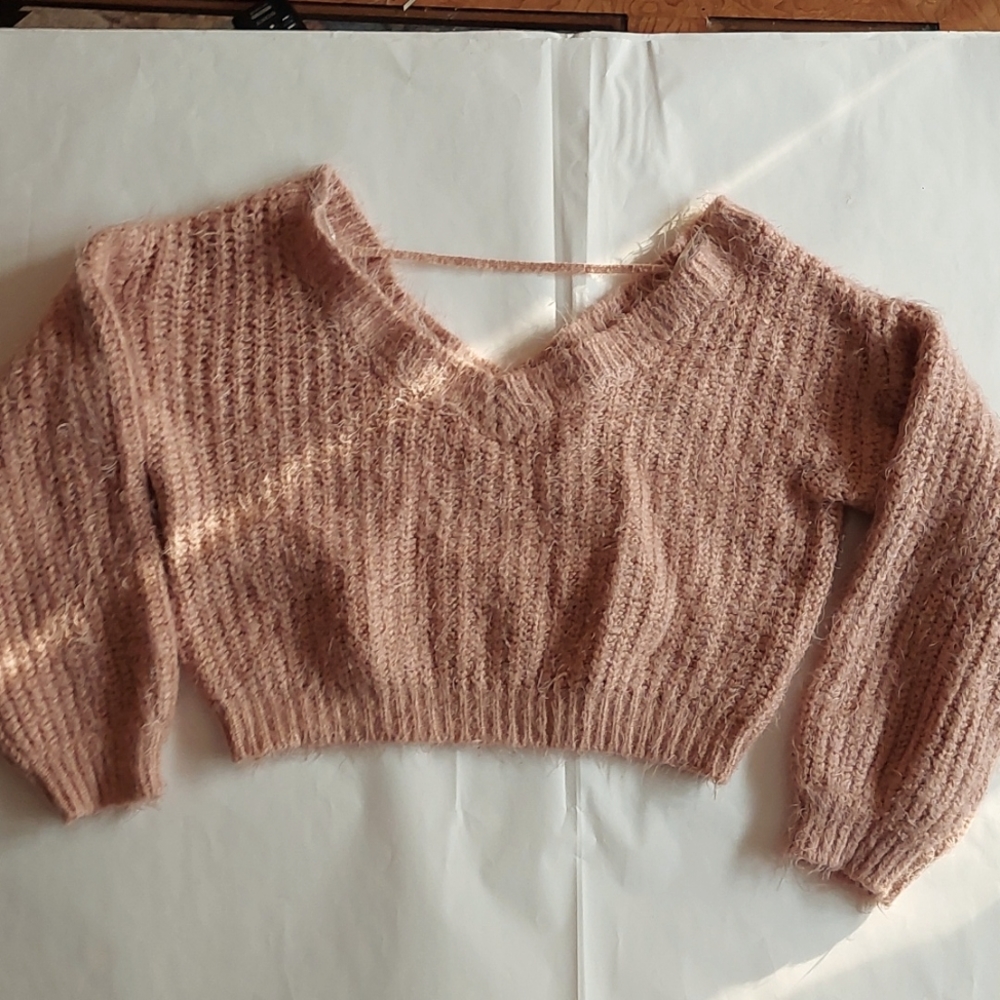Forever 21 cropped sweater